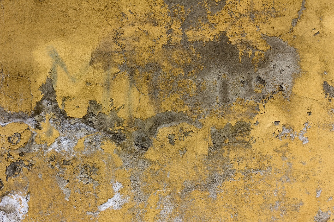 Image - concrete yellow wall