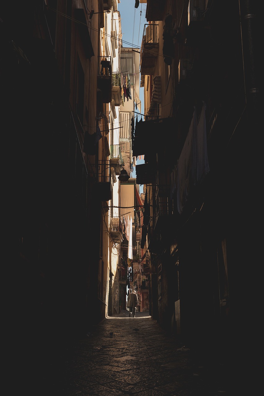 Image - architecture building dark alley