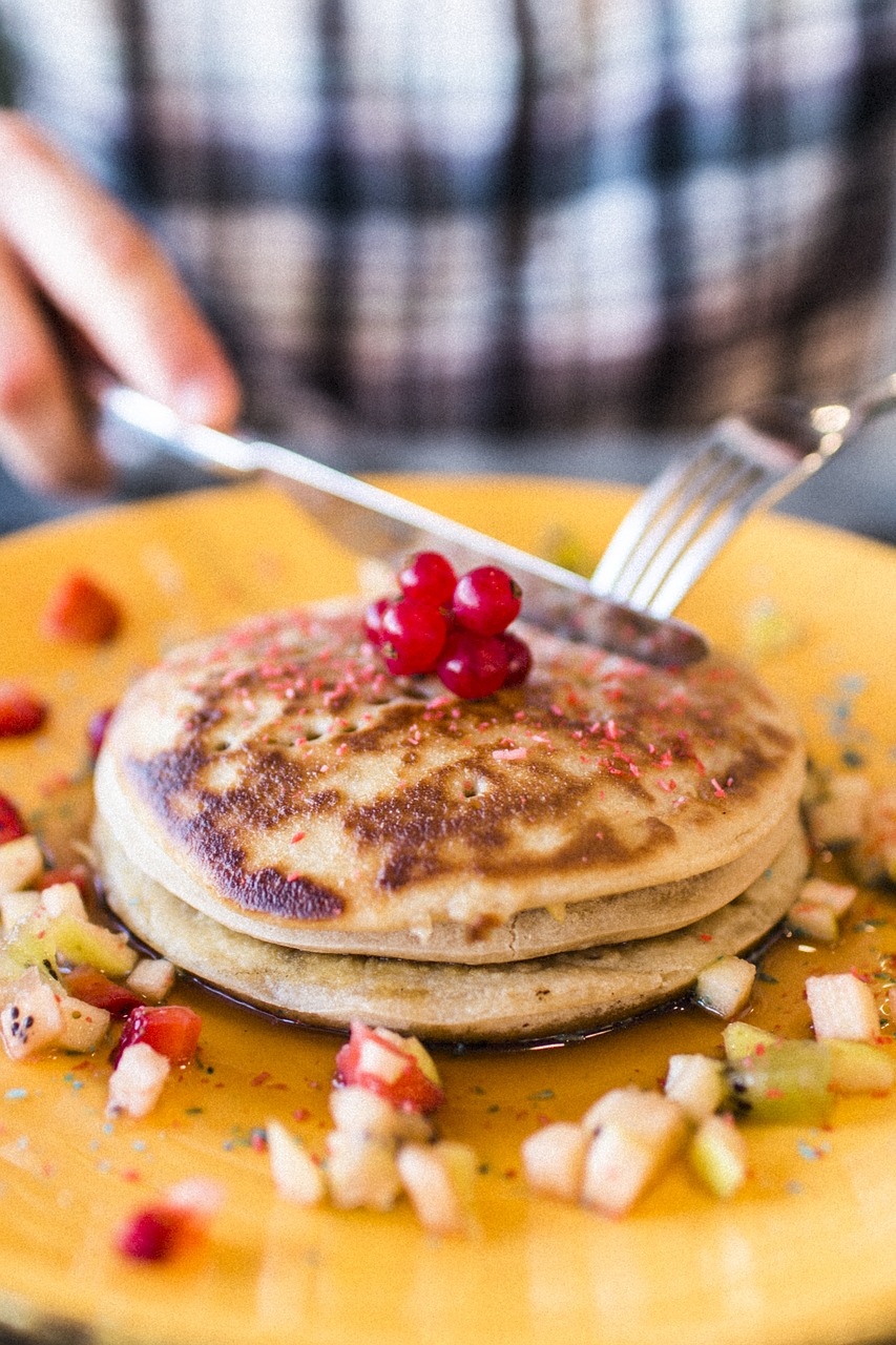 Image - pancake food breakfast snack