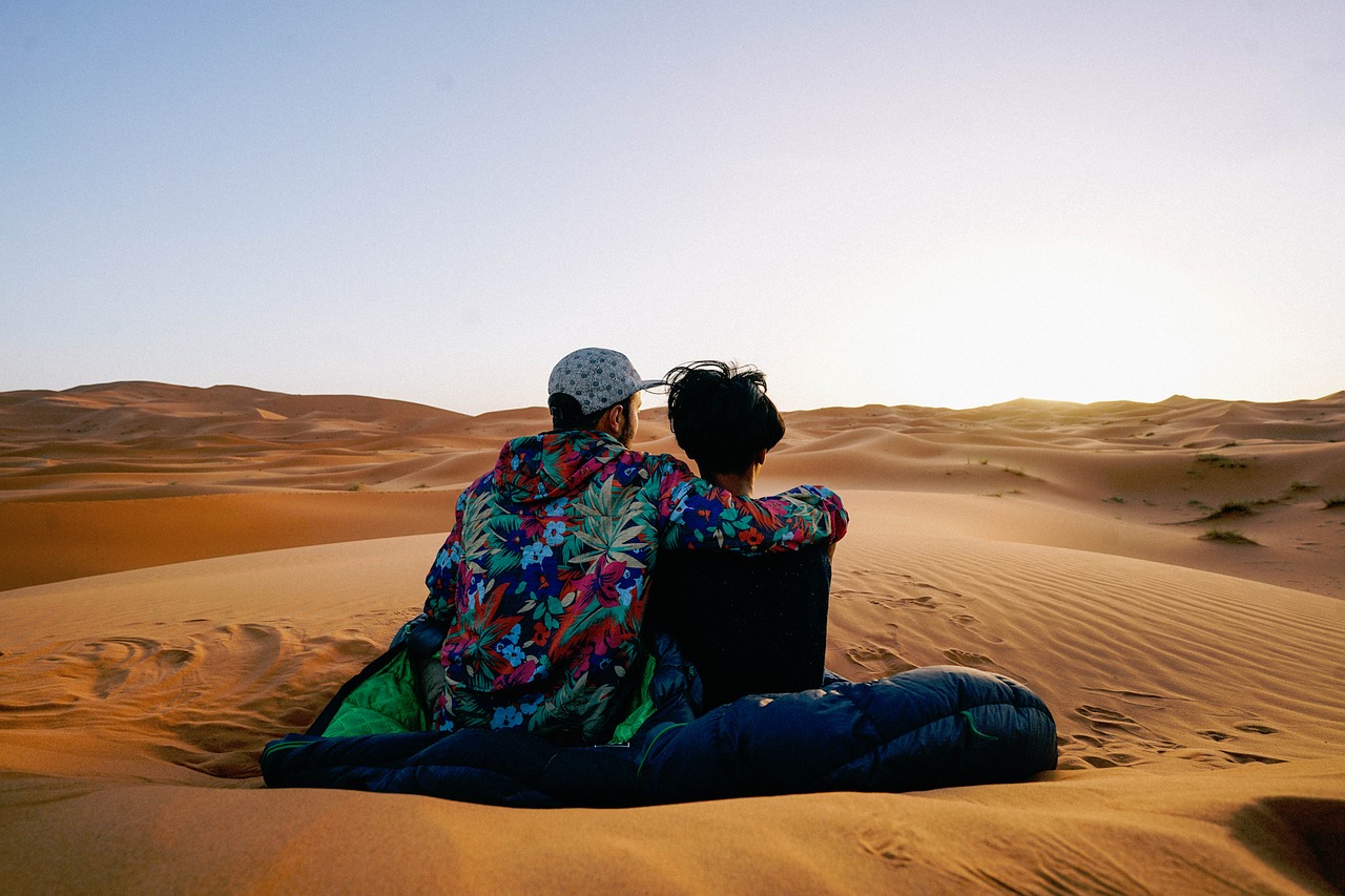 Image - nature dessert sand dunes sun sky