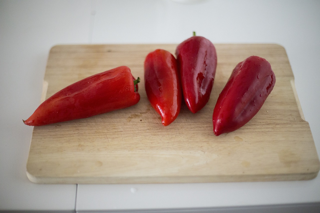 Image - red vegetable food bell chili