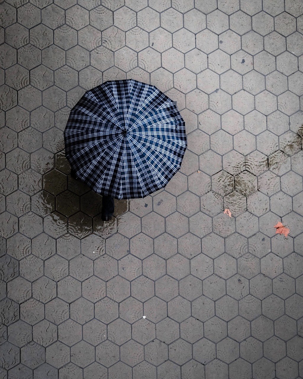 Image - raining wet street water