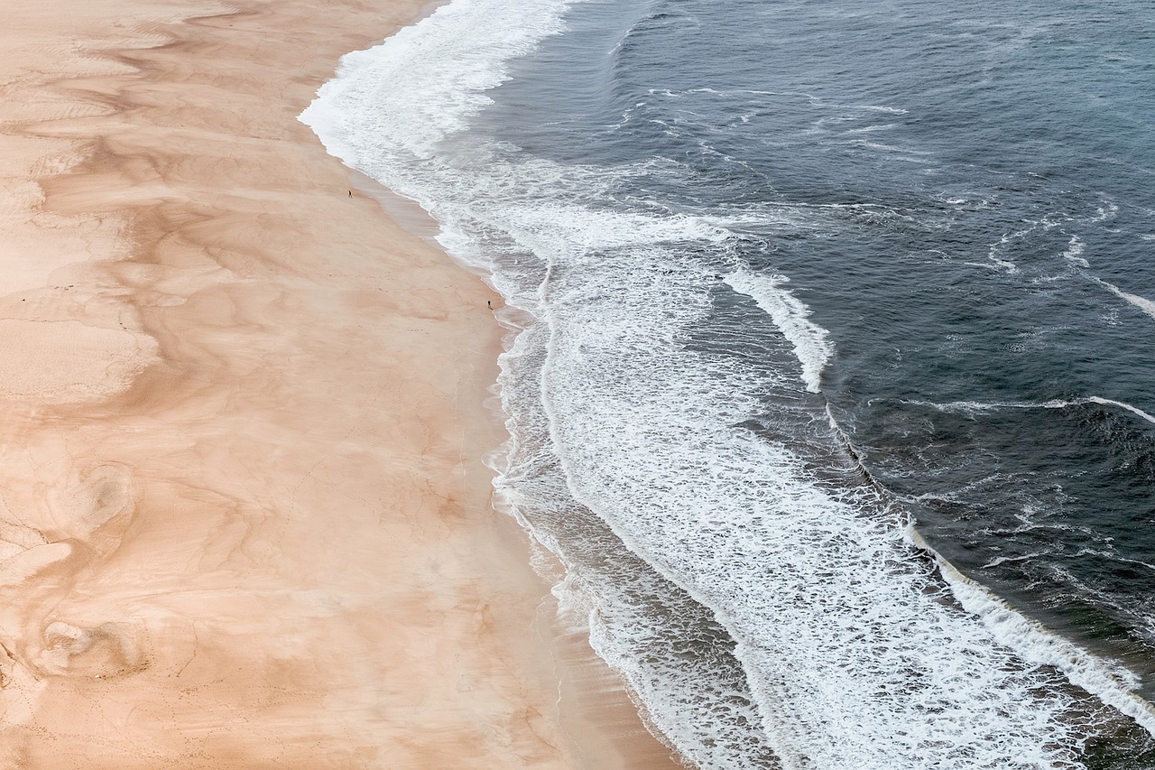 Image - nature land water sea ocean waves