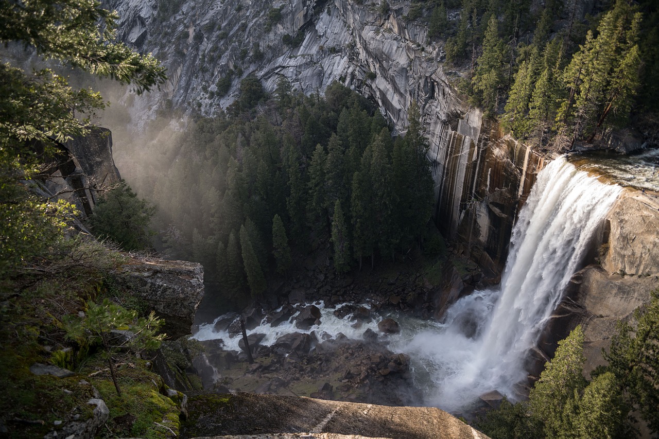 Image - waterfall stream water nature