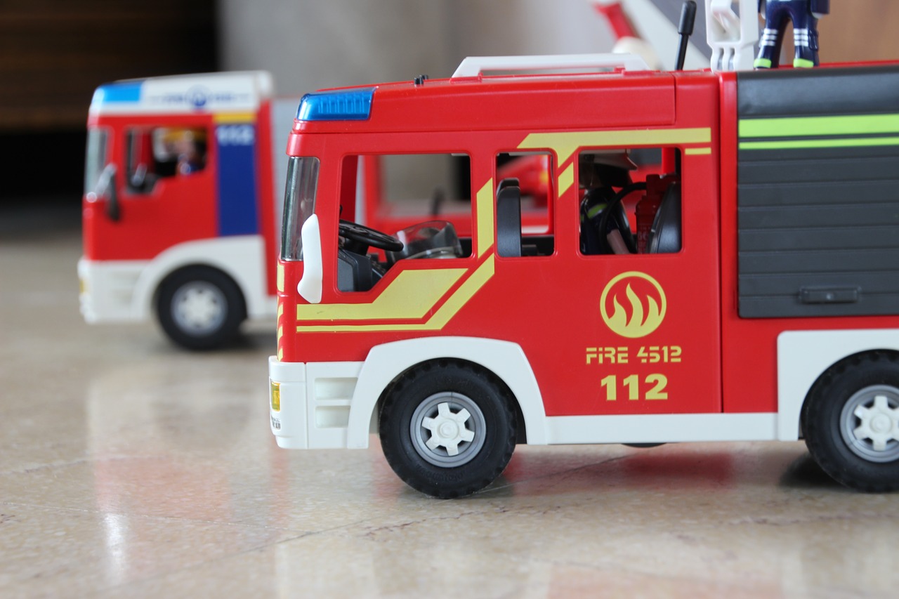 Image - fire department toys playmobil