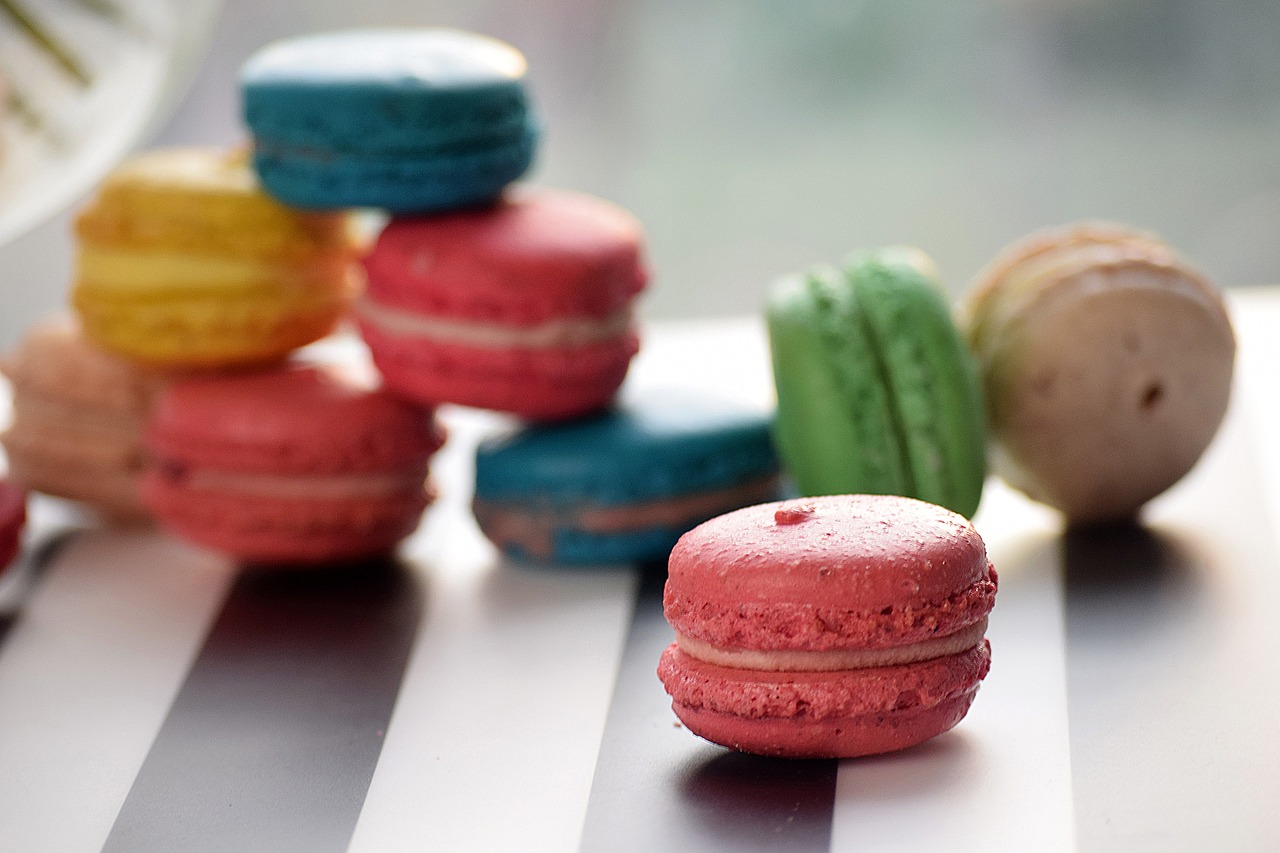 Image - macarons cookies sweet food