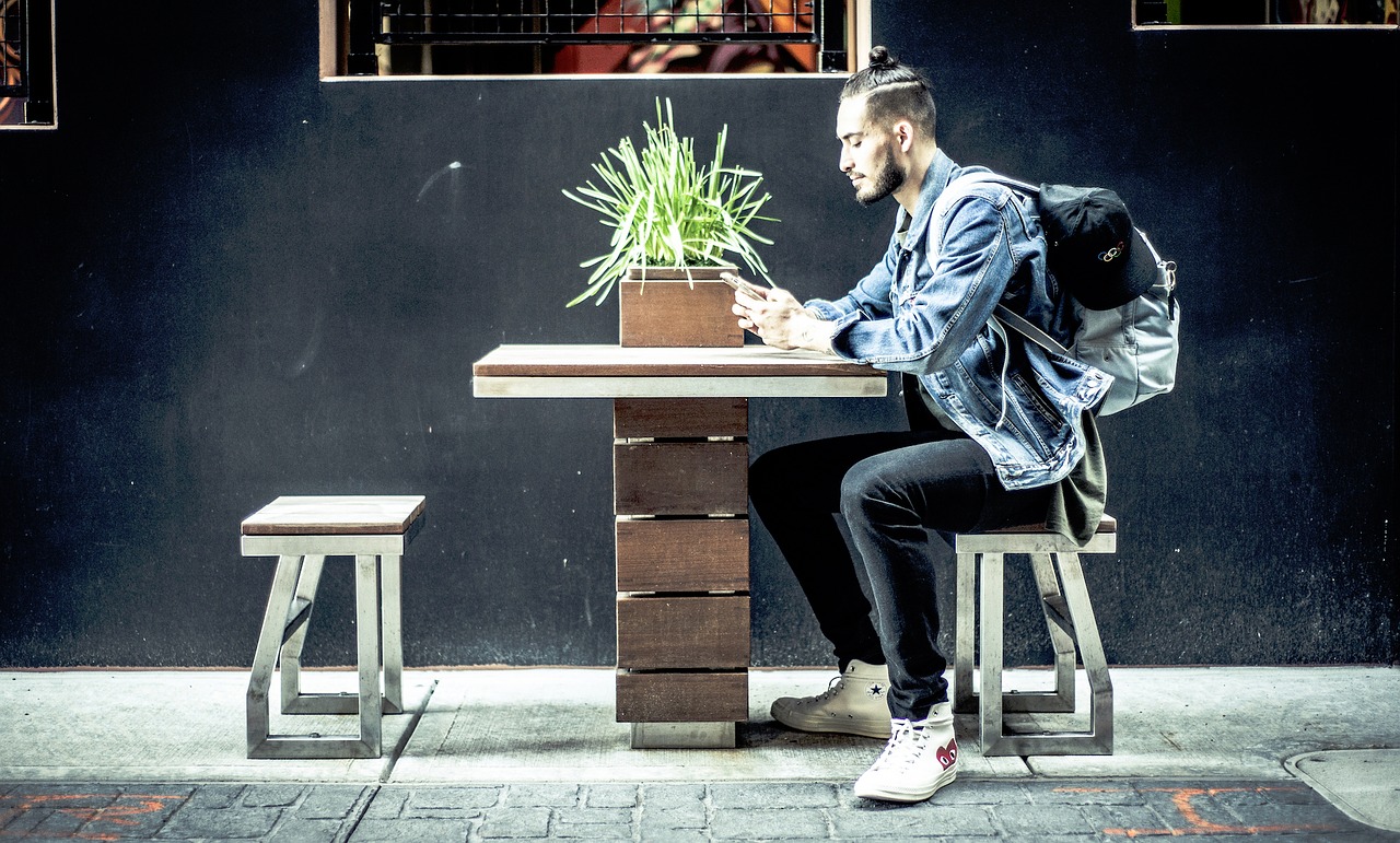 Image - people guy man millenials sitting