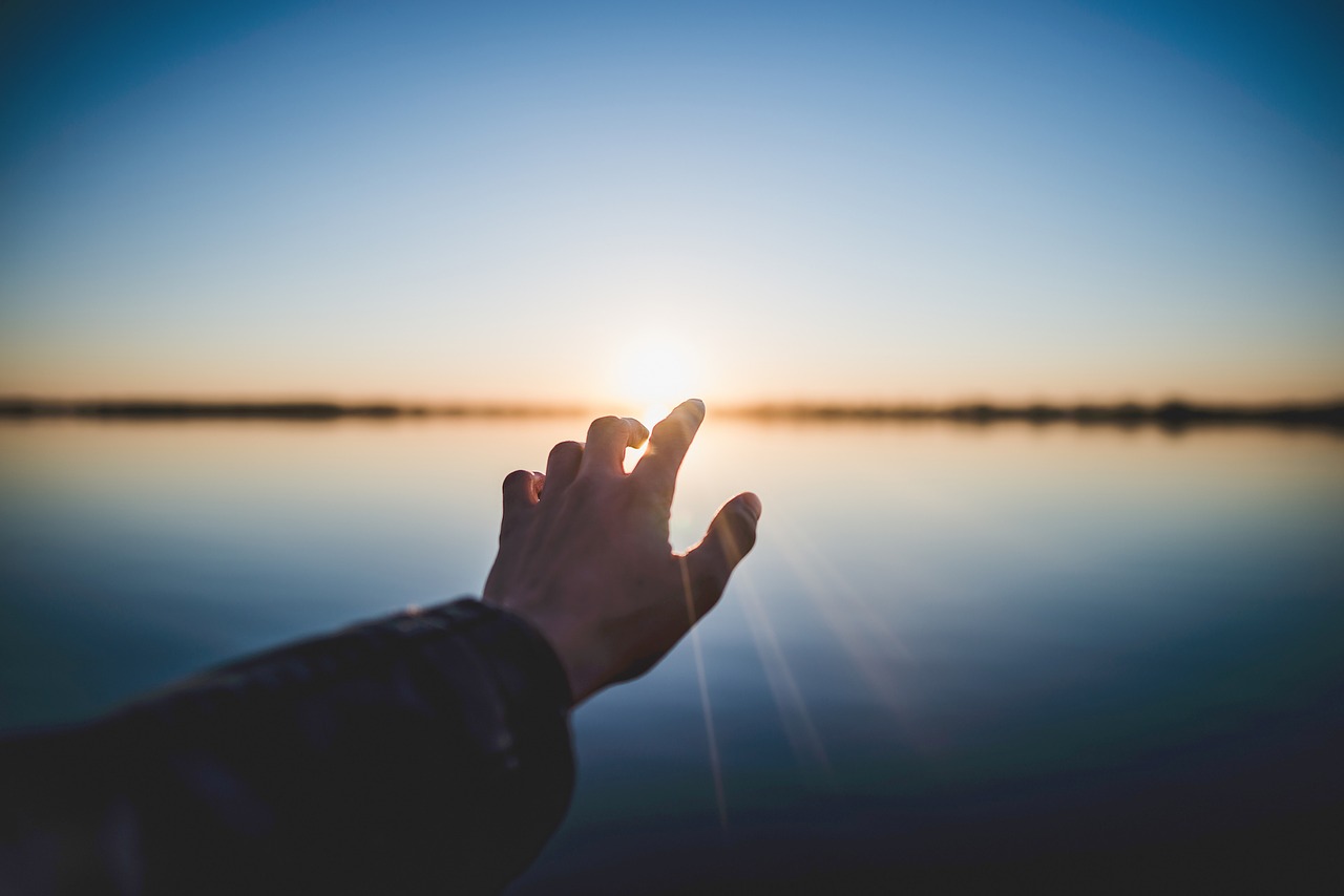 Image - nature water sea horizon sunlight