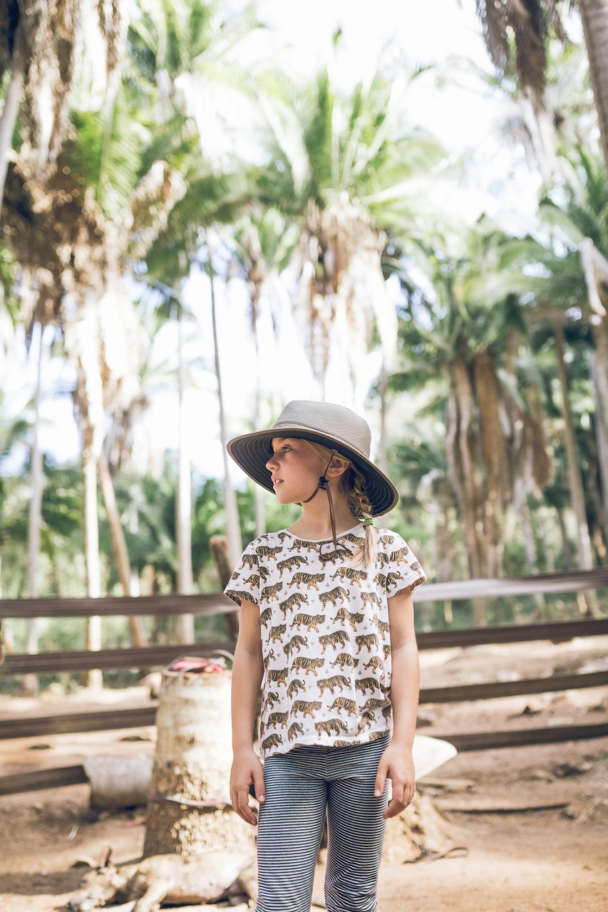 Image - people kid girl nature trees