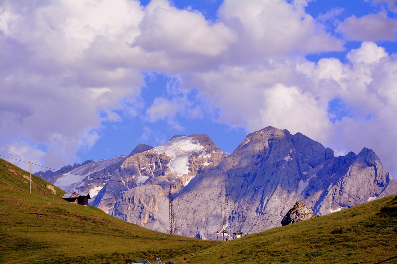 Image - dolomites marmolada glacier