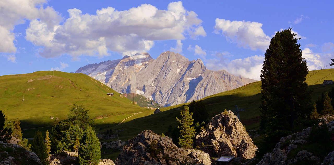 Image - dolomites marmolada glacier