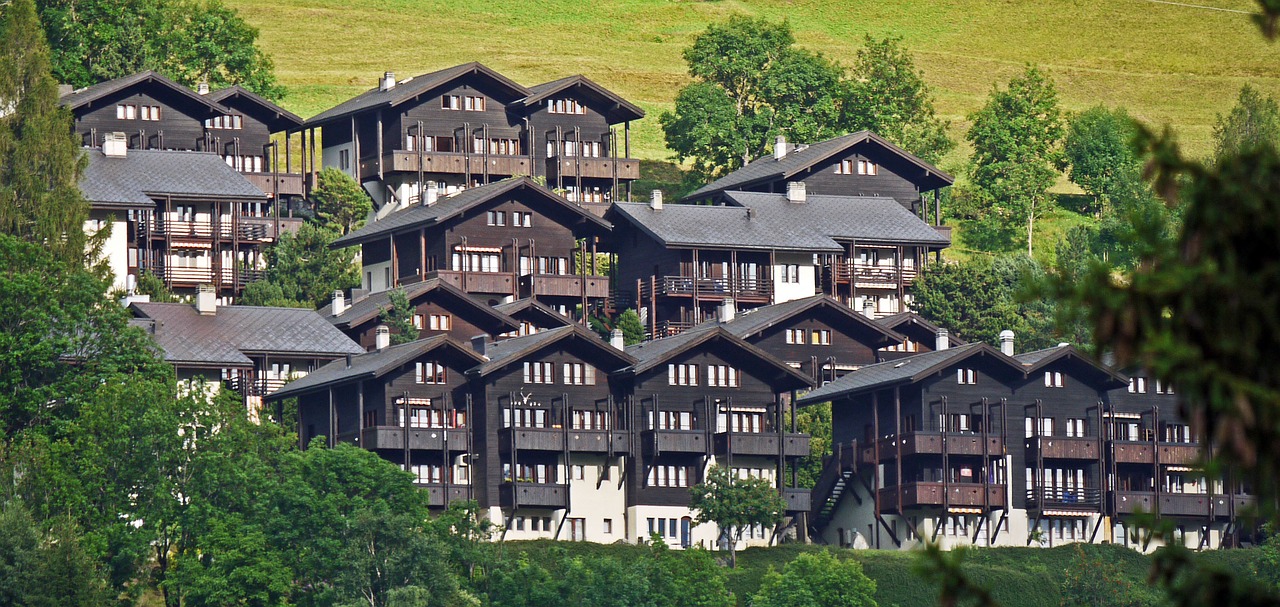 Image - valais cottage settlement