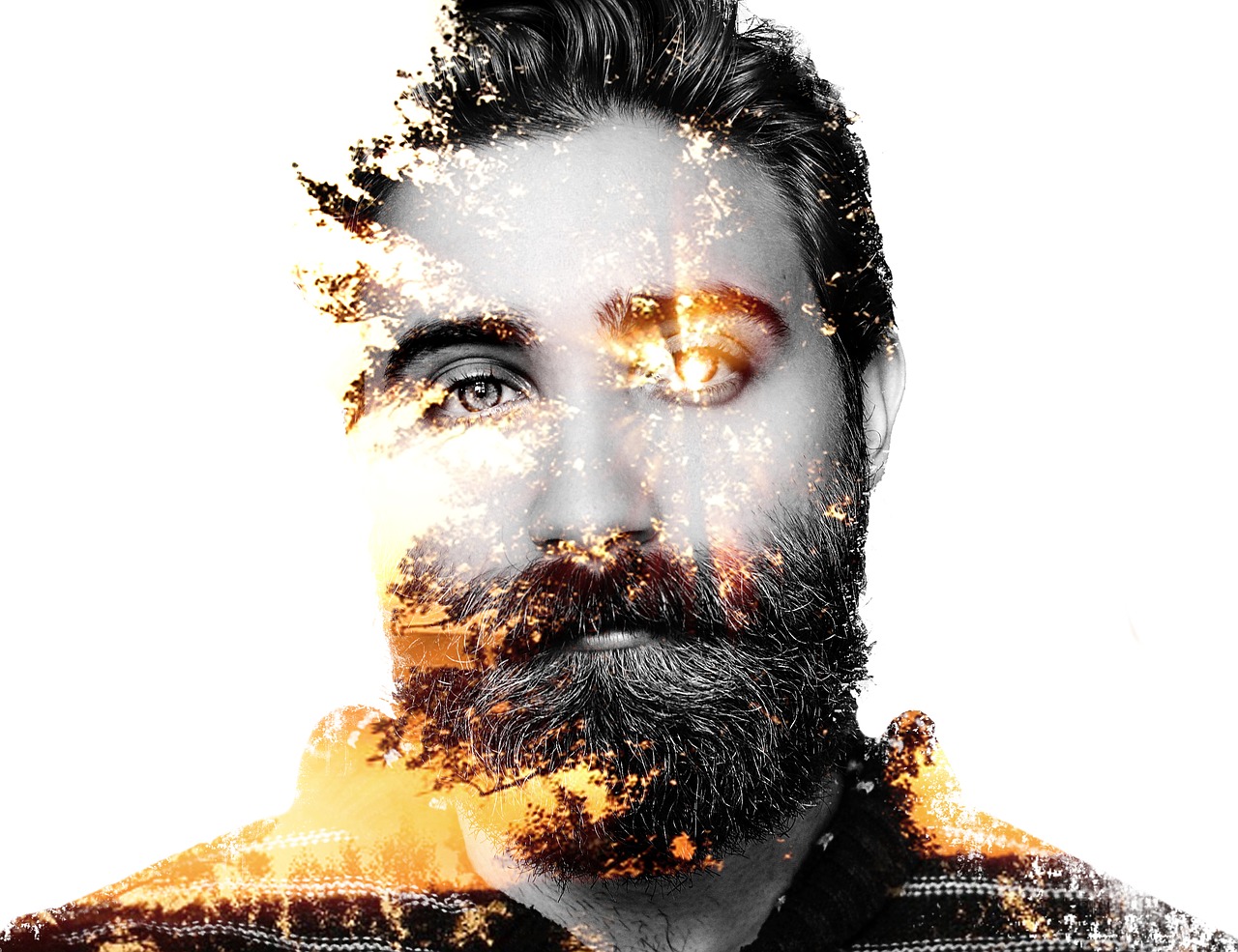 Image - bart face man model moustache