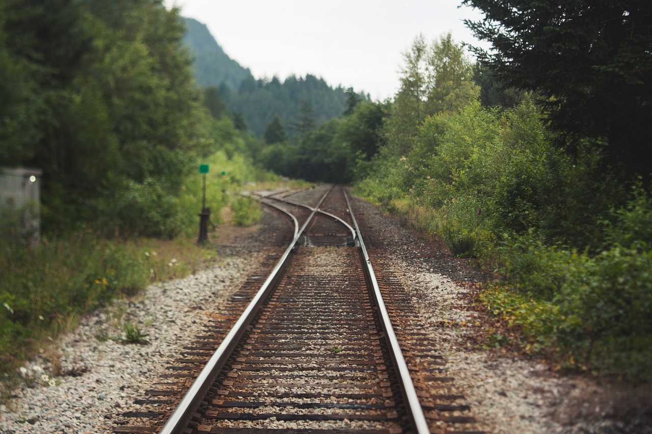 Image - railway track outdoor travel