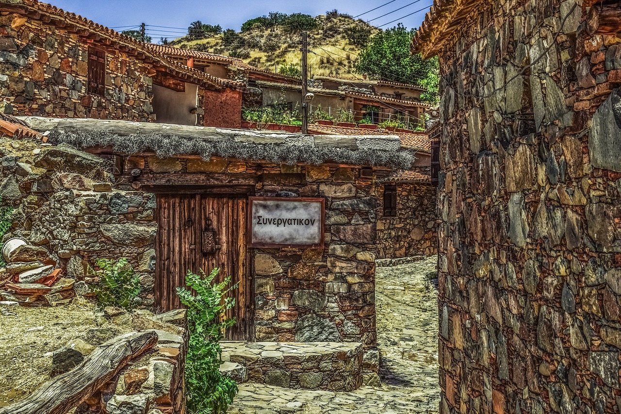Image - cyprus fikardou village medieval