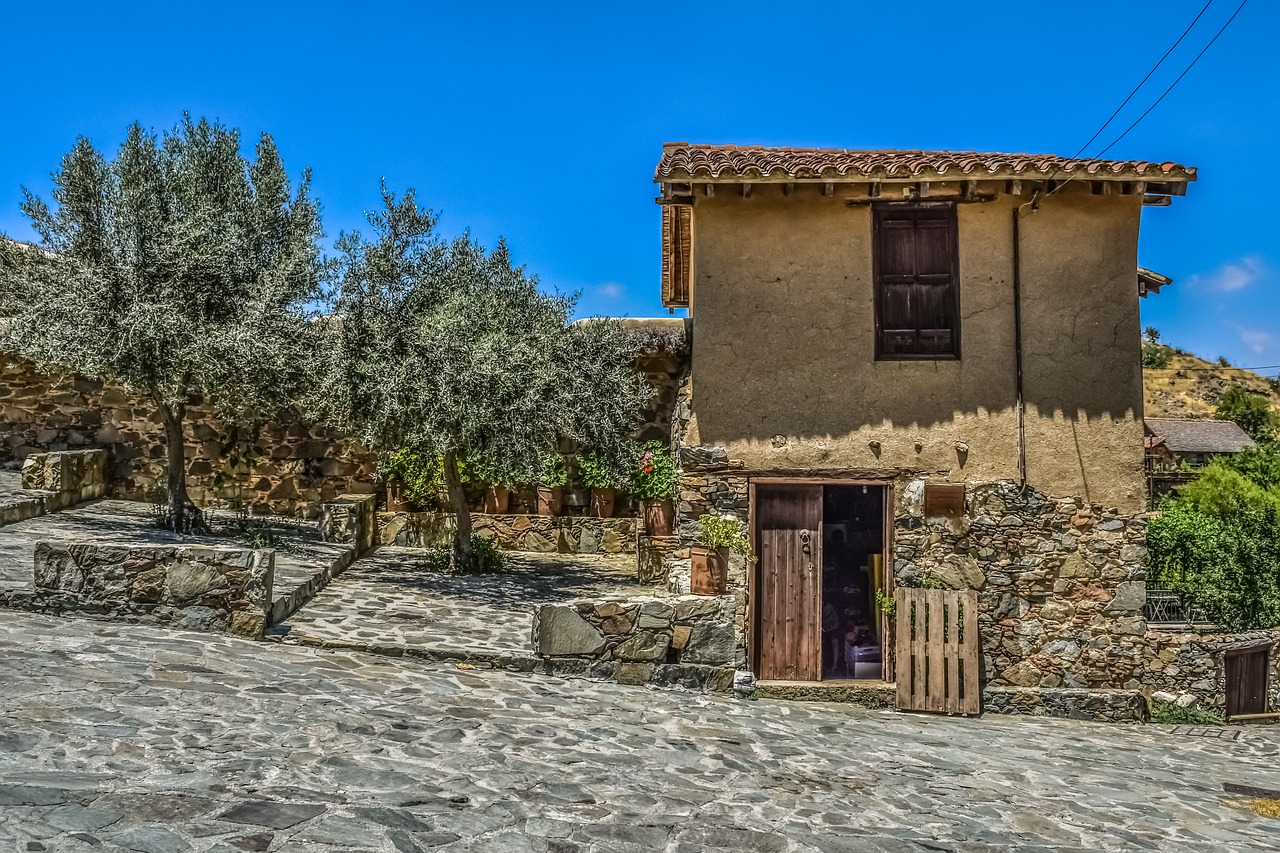 Image - cyprus fikardou village medieval