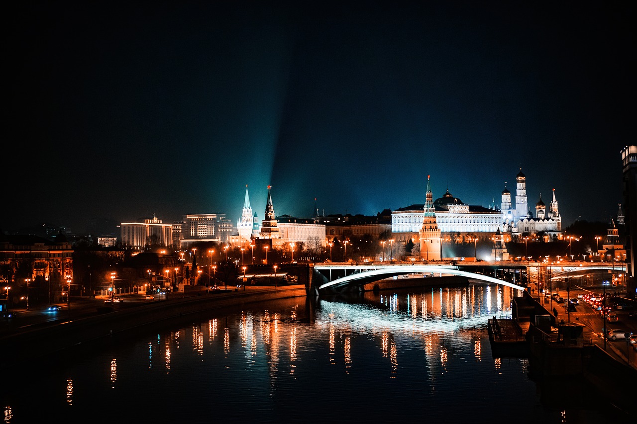 Image - urban city dark night building