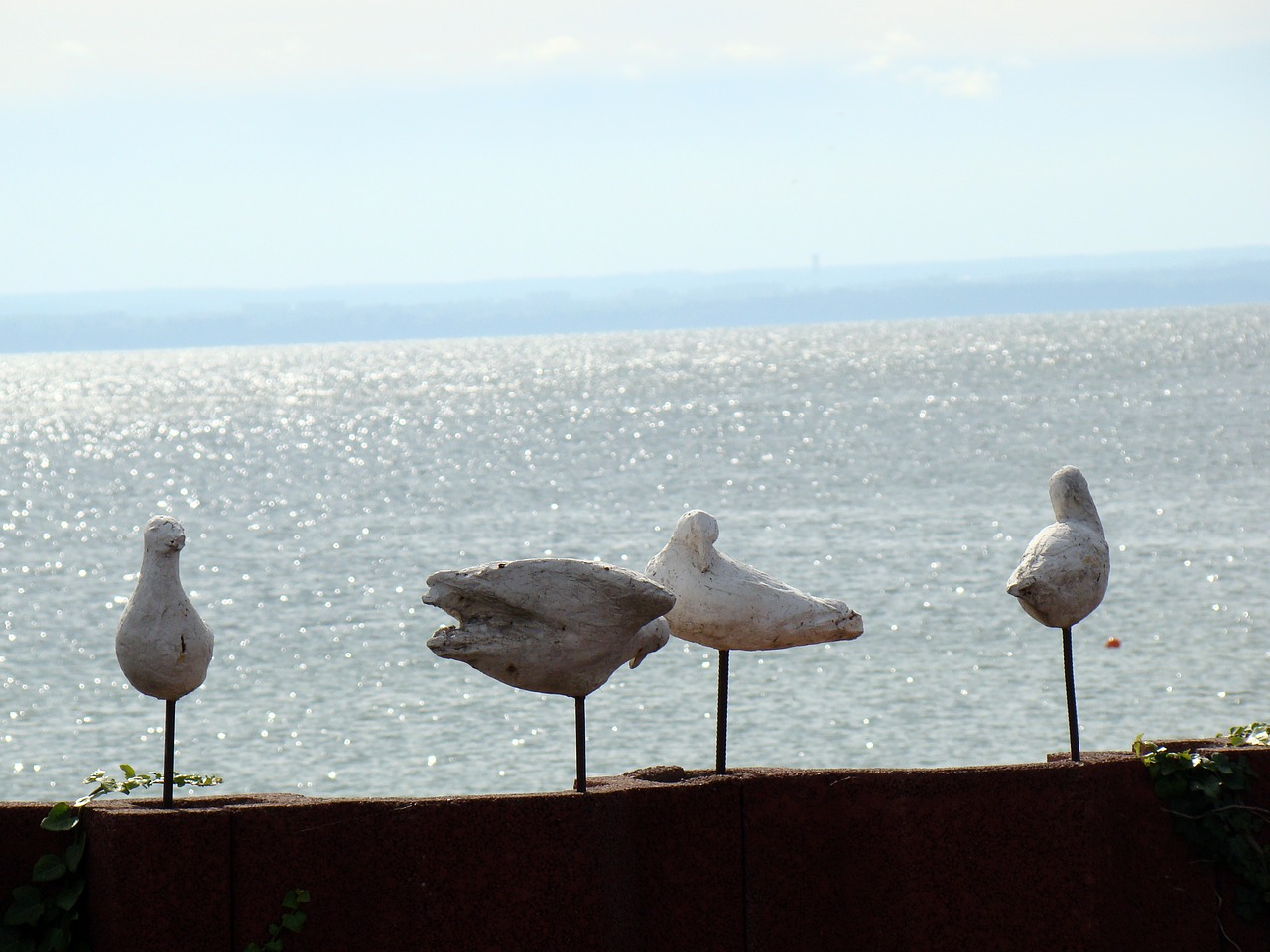 Image - artificial birds the seagulls birds