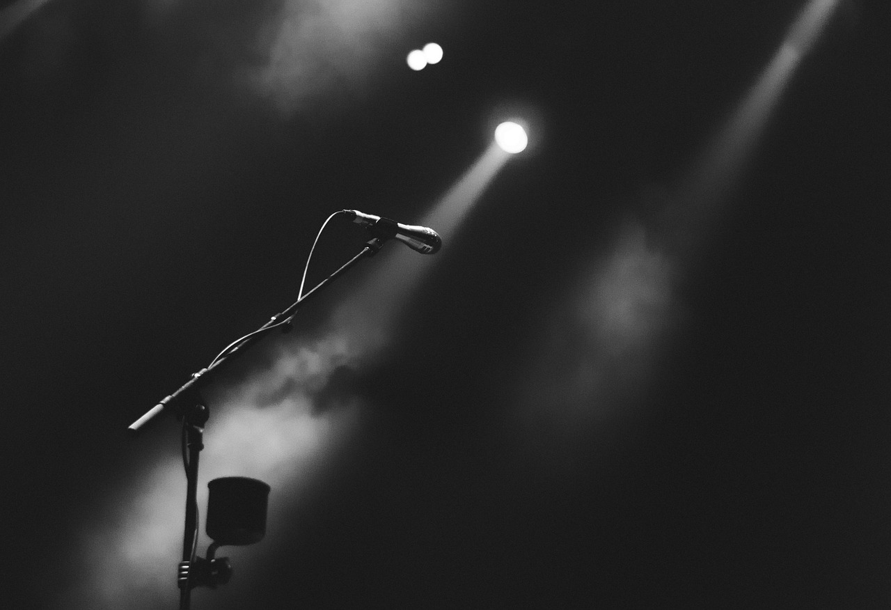 Image - microphone performance stage