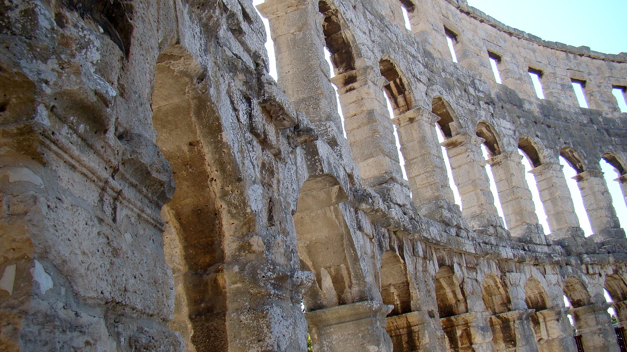 Image - croatia pula the amphitheater