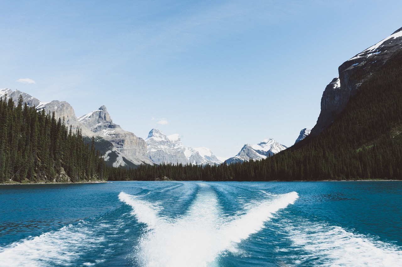 Image - lake blue water outdoor nature