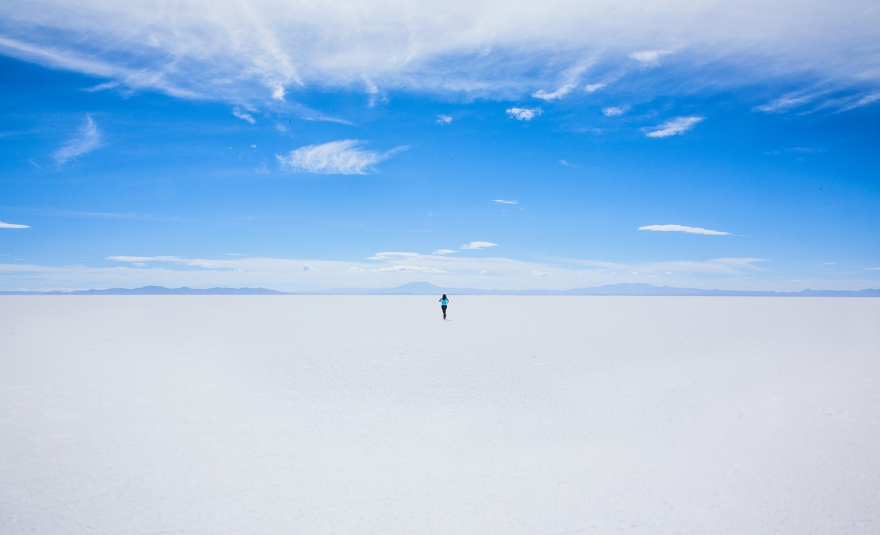 Image - nature landscape people man alone