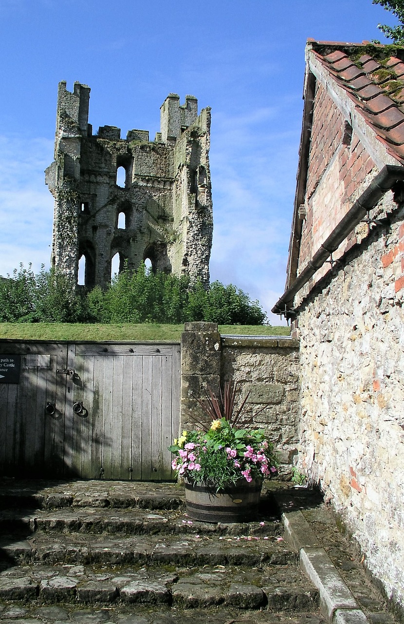 Image - steps castle buildings england