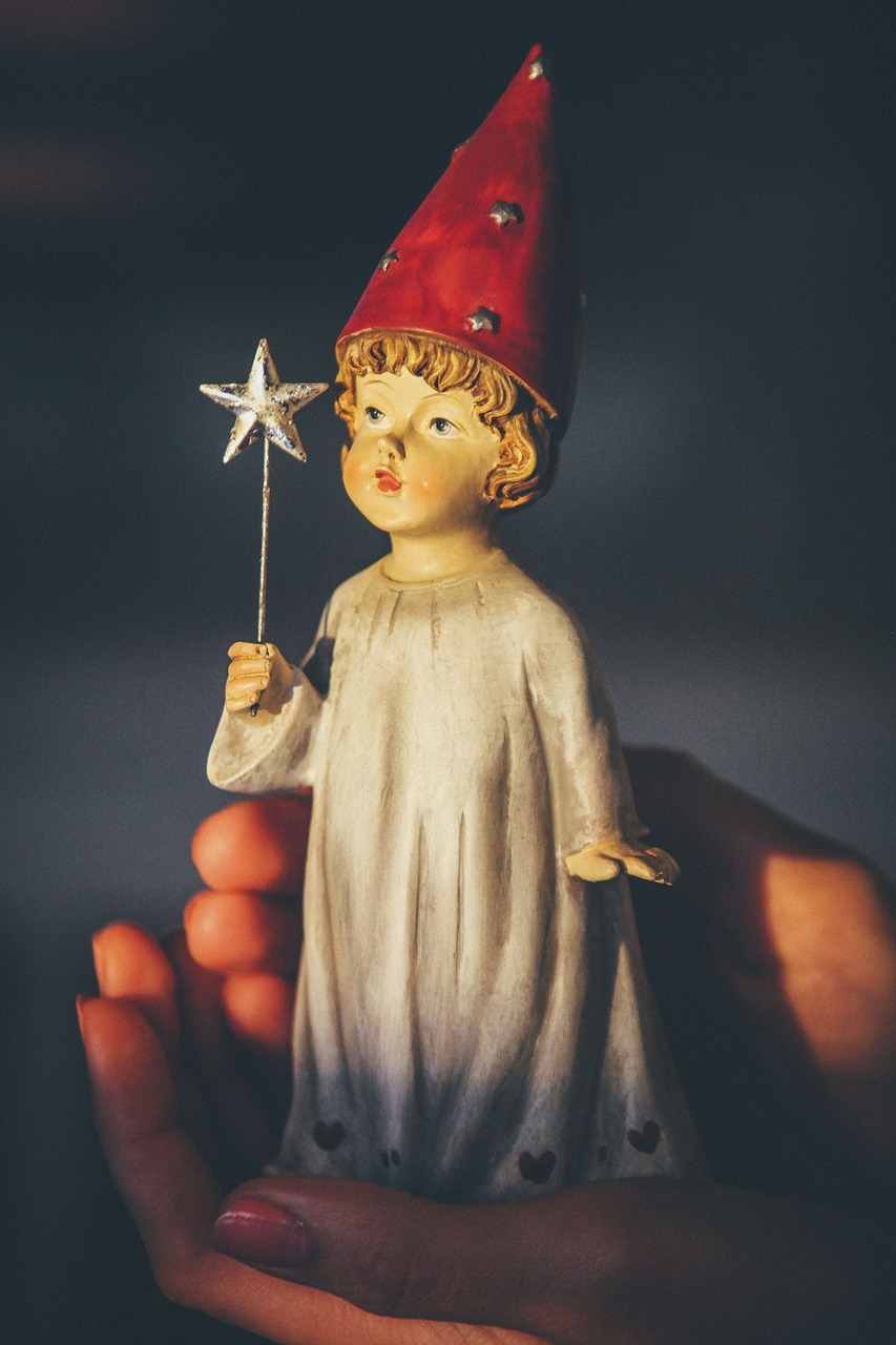 Image - statue art design hands kid child