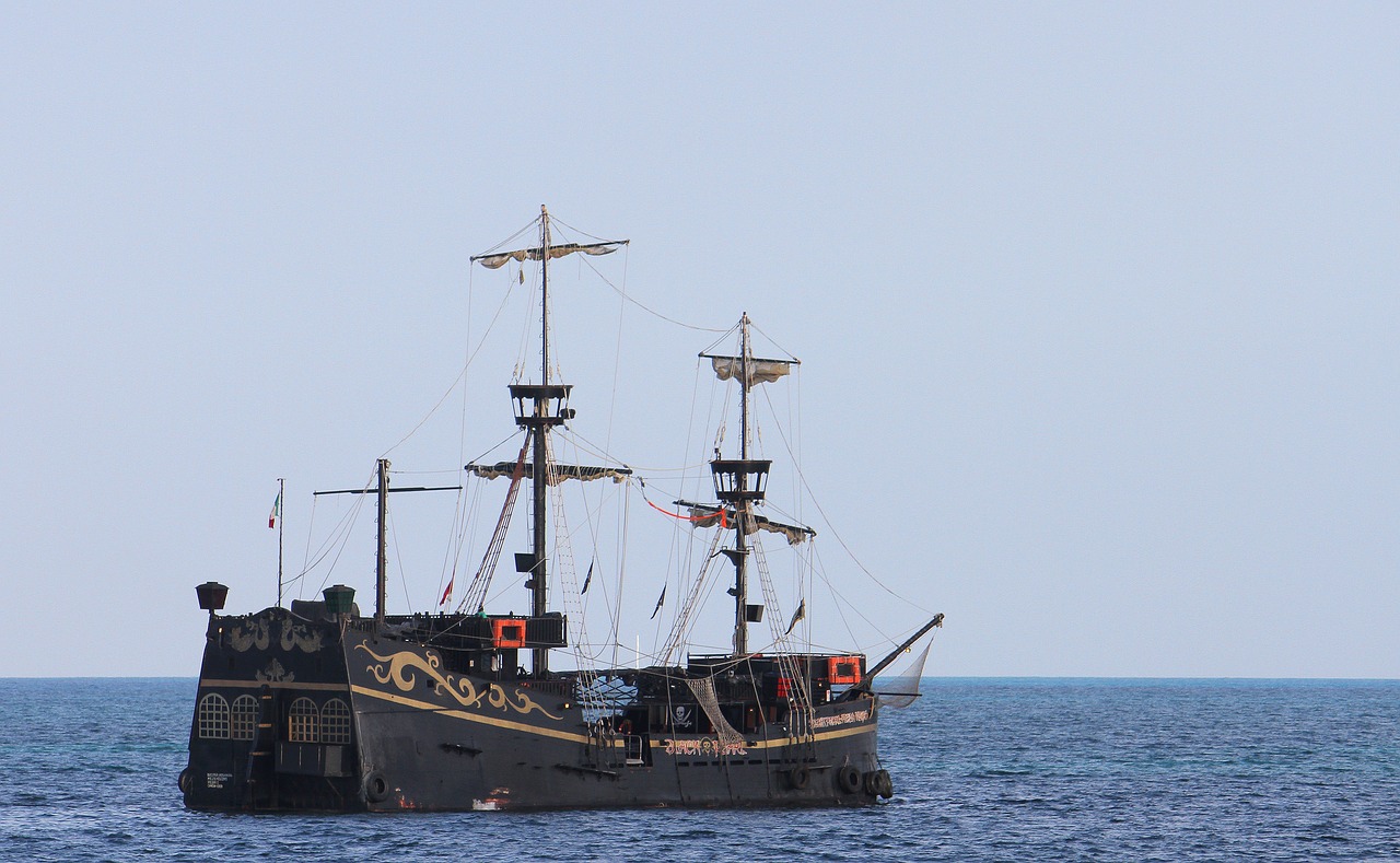 Image - galleon pirates carribean ship sea