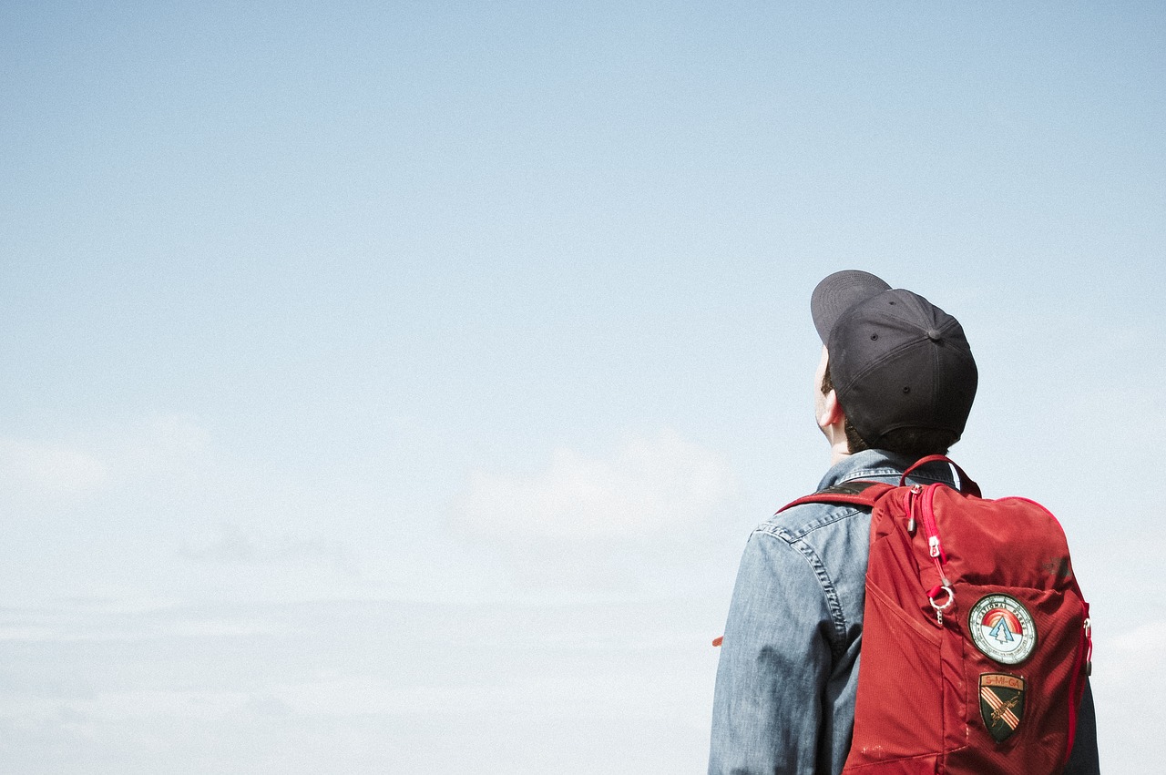 Image - people man guy travel backpack