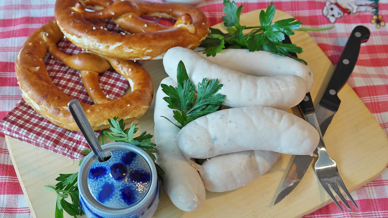 Image - weisswurst sausage cured meats