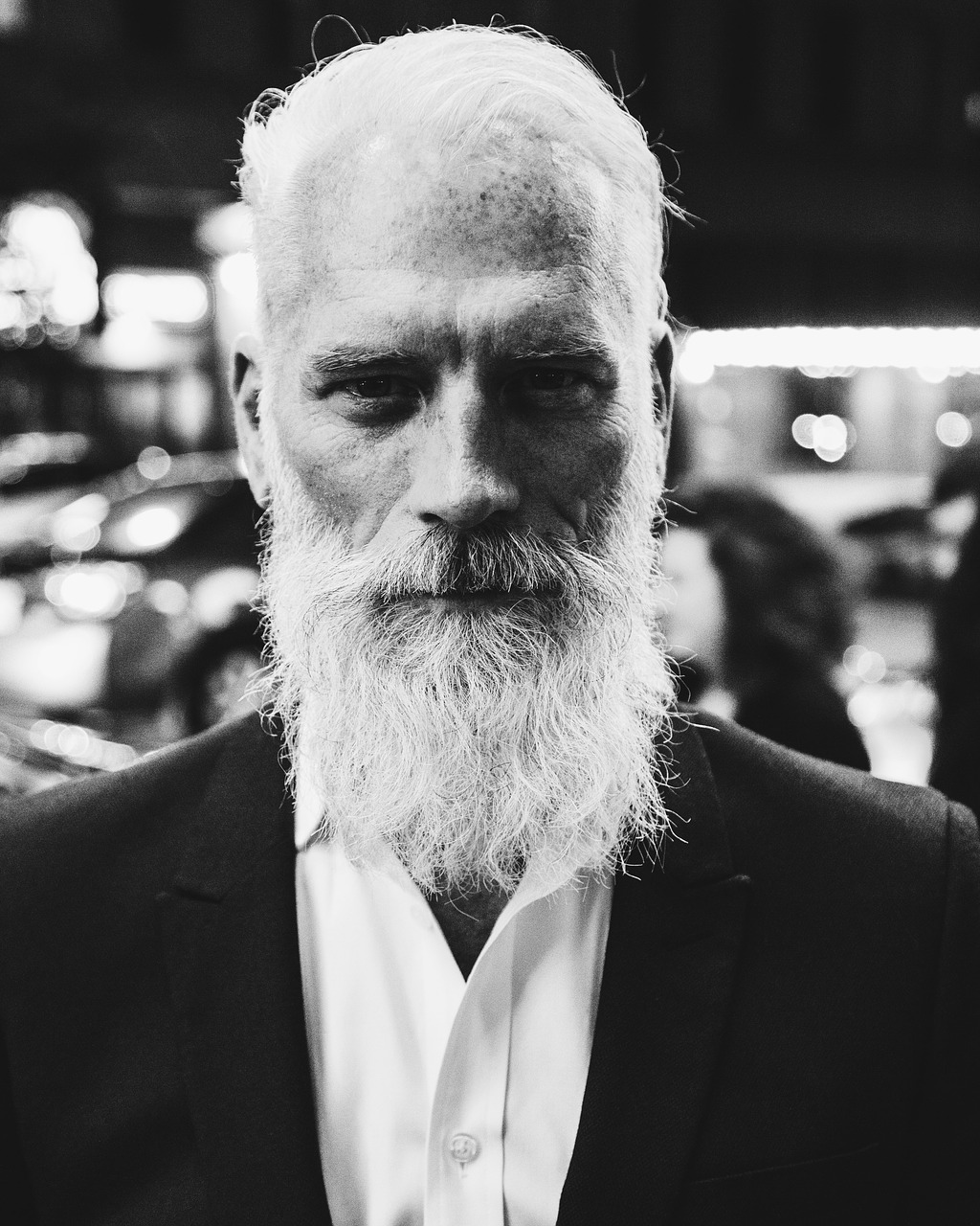 Image - people man old beard hair white