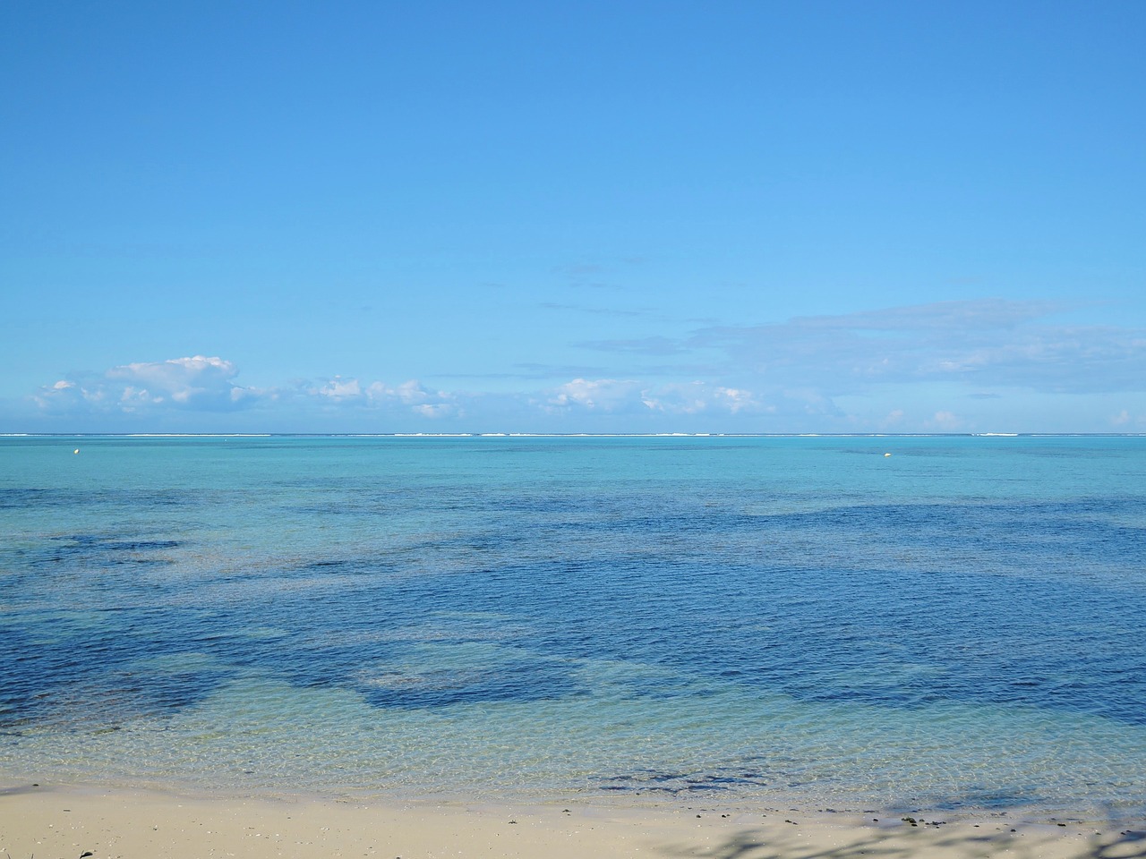 Image - lagoon reef pacific ocean blue