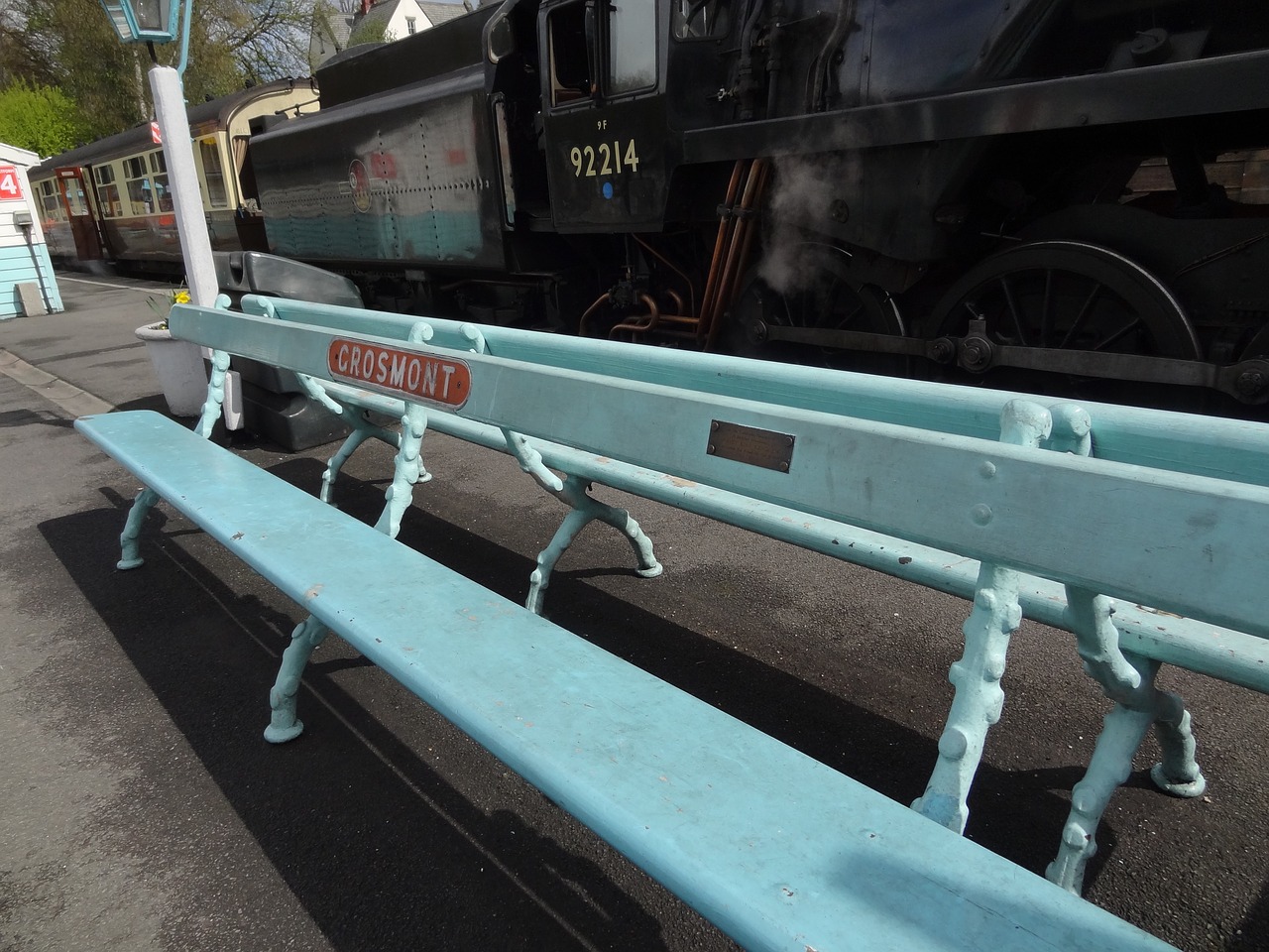 Image - north yorks railway bench