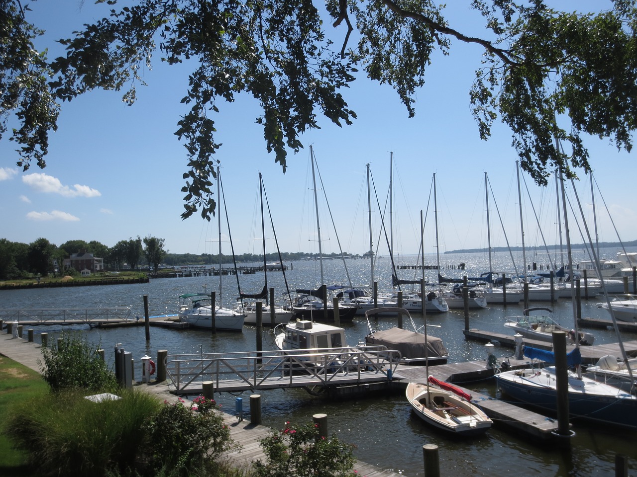 Image - port atlantic city sailboats