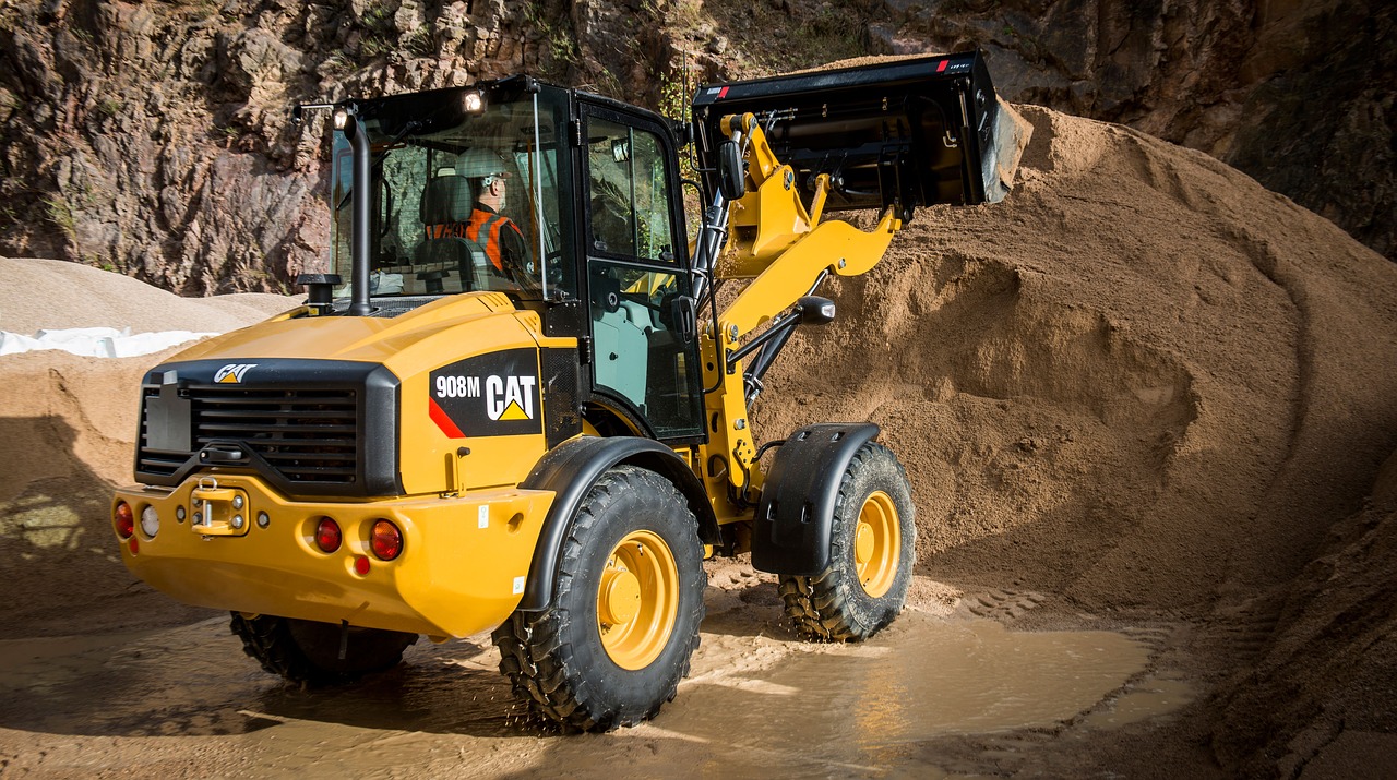 Image - wheel loader cat 908m caterpillar