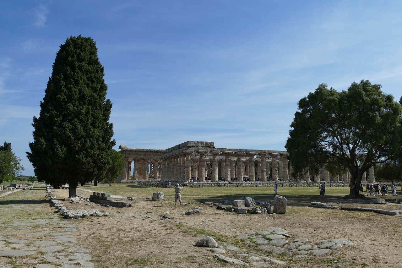 Image - paestum italy antiquity ruin