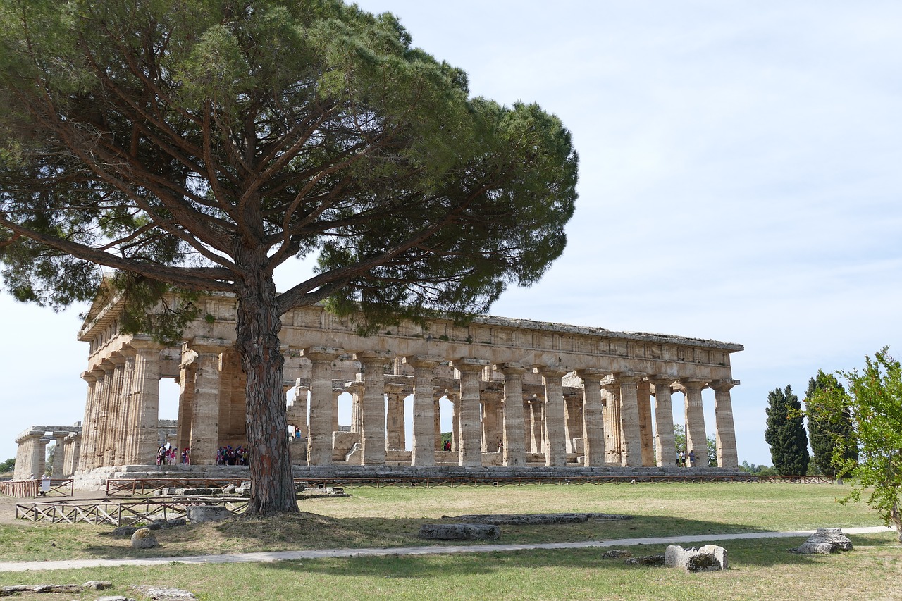 Image - paestum italy antiquity ruin