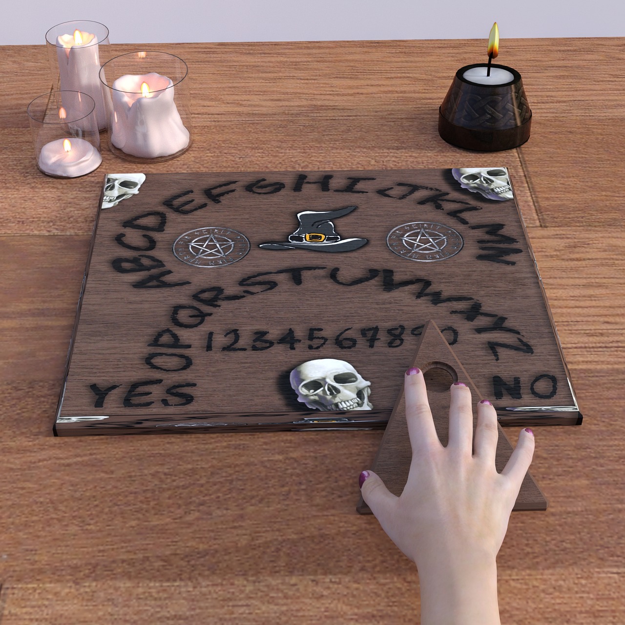 Image - witch board occultism necromancy