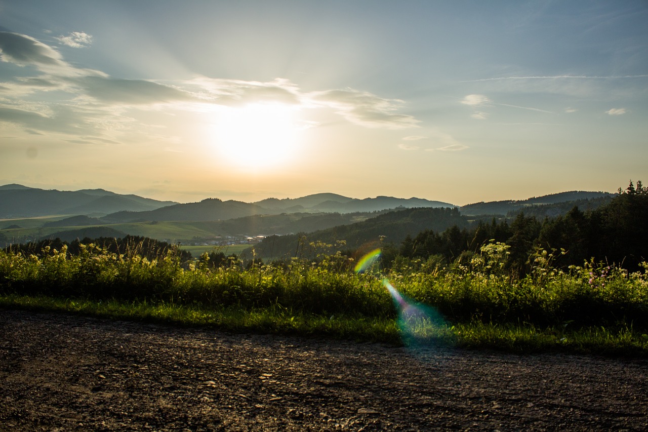 Image - sunset nature country slovakia