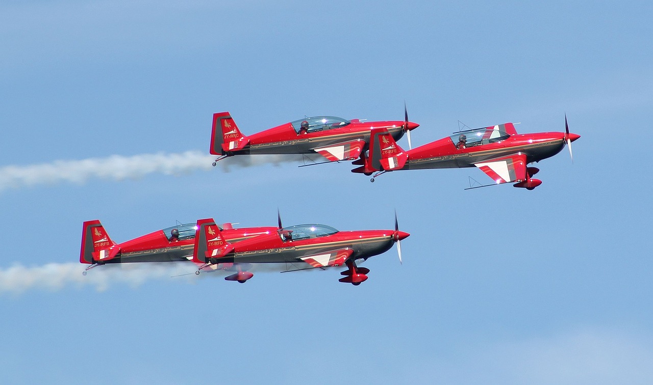 Image - royal jordanian falcons bray air show