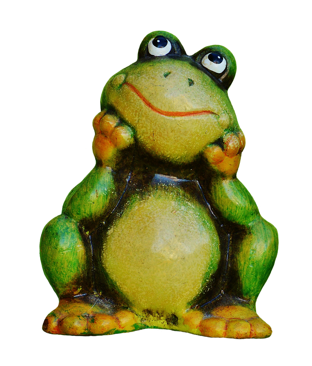 Image - frog figure funny deco decoration