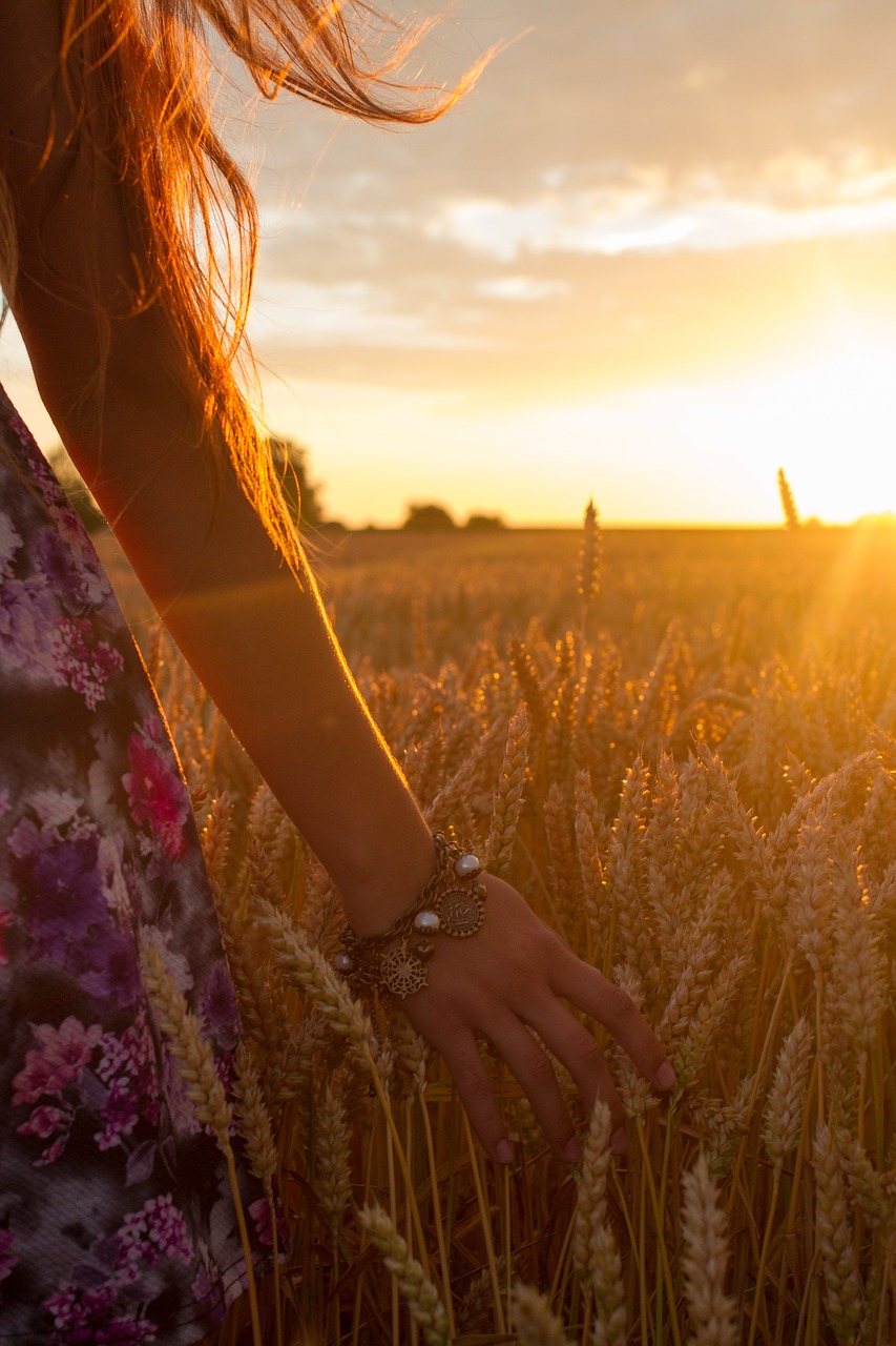 Image - sunset girl young freedom summer