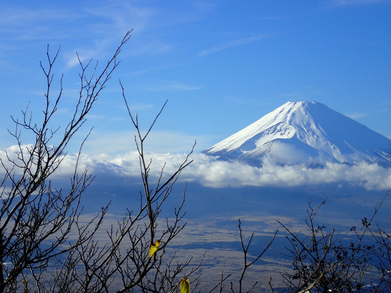 Image - mt fuji hakone clear skies