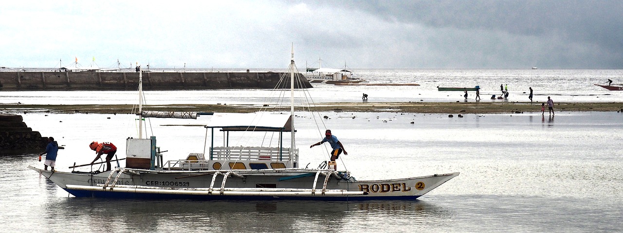 Image - fishing boat outrigger philippines