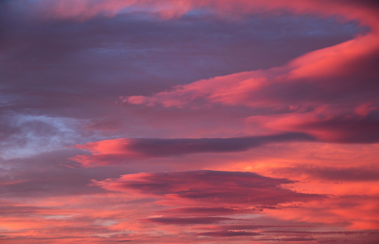 Image - sunset clouds sky background