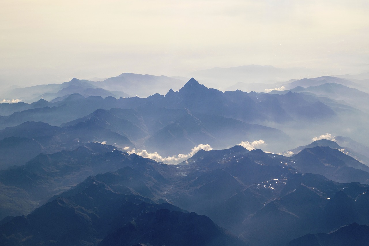 Image - nature landscape aerial mountain