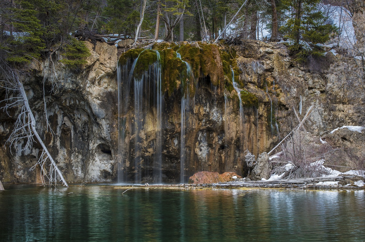 Image - waterfall stream water nature