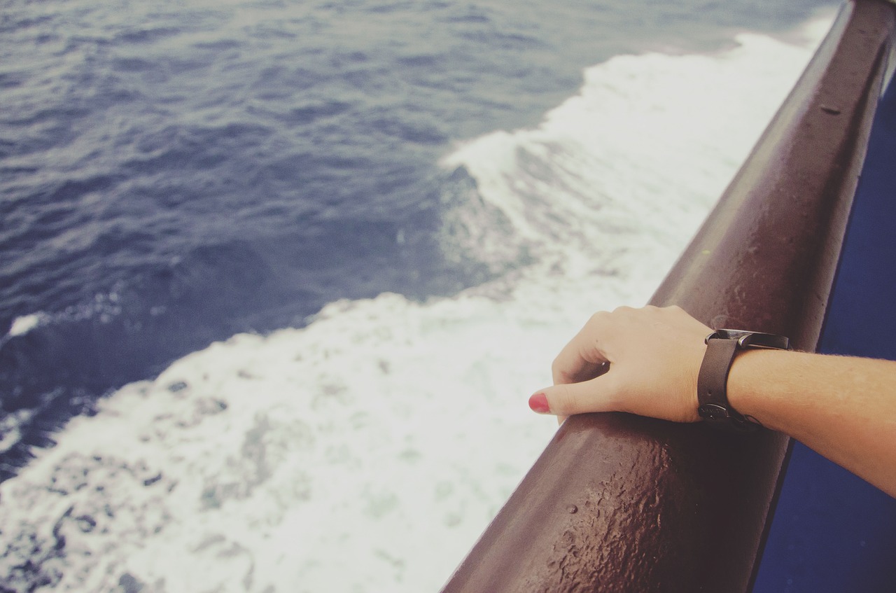 Image - people hand dock deck ship sail