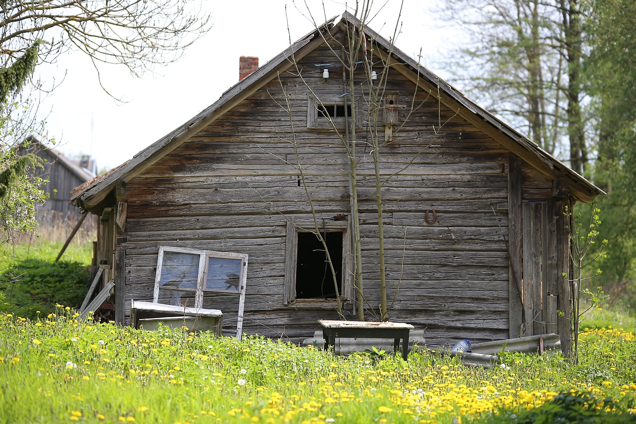 Image - house shack old house summer home